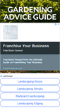 Mobile Screenshot of gardeningadviceguide.com